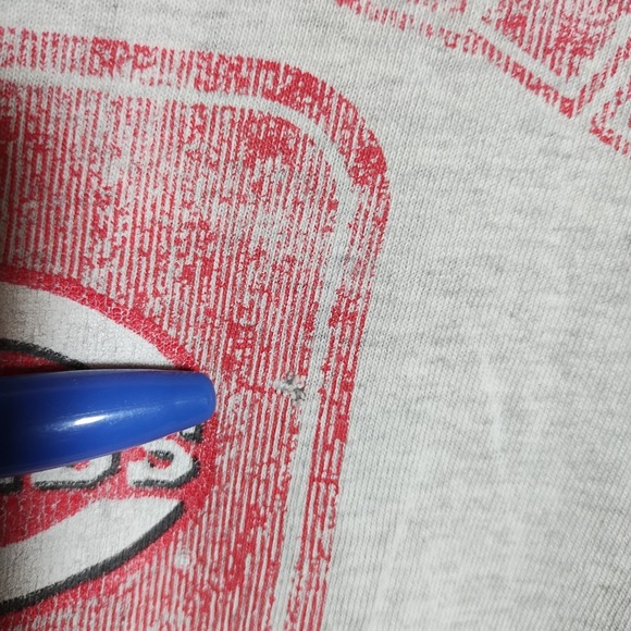 Cincinnati Reds Delta Proweights Longsleeve T-shirt Size Men's XL Gray MLB - Picture 3 of 10